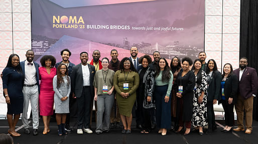 2023 NOMA Conference attendees for the licensure pinning ceremony. Image courtesy of NOMA.