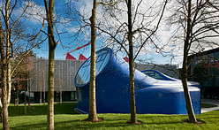 Sir Peter Cook-designed drawing studio at the Arts University Bournemouth opened today