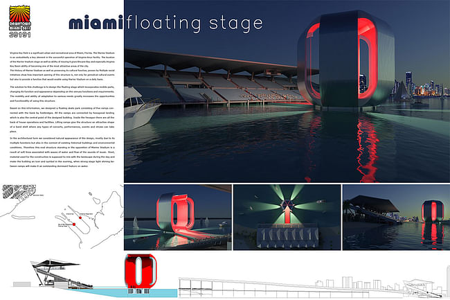 4th Place: MIAMI FLOATING STAGE