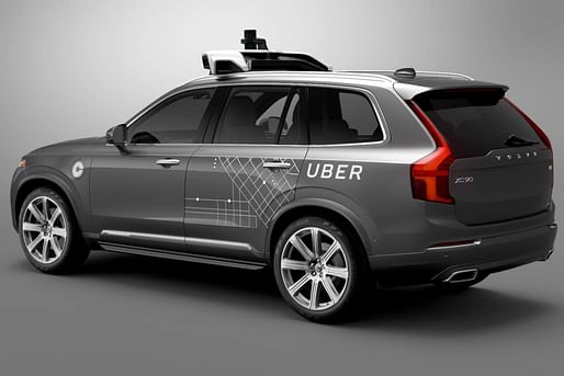 Uber’s new self-driving Pittsburgh fleet is comprised of these modified Volvo XC90 SUVs. (Image via bloomberg.com)