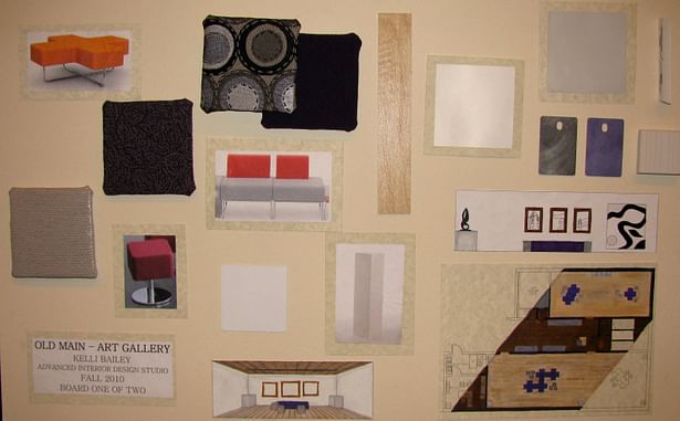 Art Gallery Presentation Board