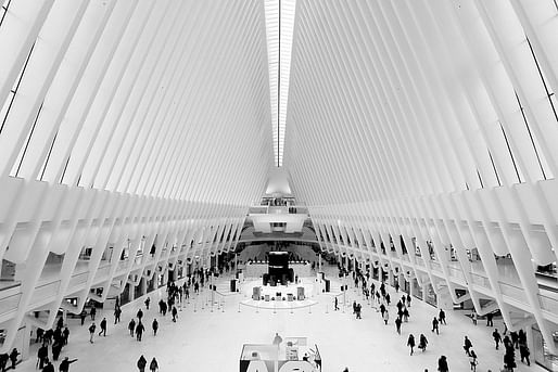 Oculus, World Trade Center, NYC. Photo: Joe Hunt/Flickr.