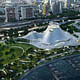 The proposed museum design for Chicago by MAD Architects. Image courtesy Lucas Museum of Narrative Art.