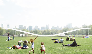 Chang Kyu Lee + Dokyung Kim win the Central Park Summer Pavilion Competition, 2nd Prize 'the plaYform'