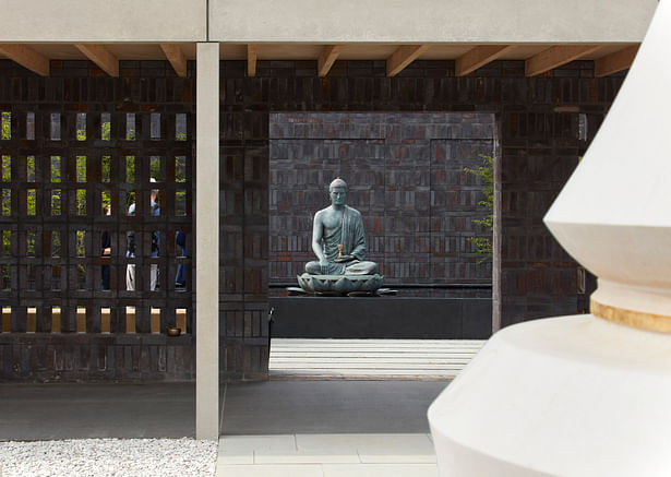 Vajrasana Buddhist Retreat Centre, Photo by Dennis Gilbert
