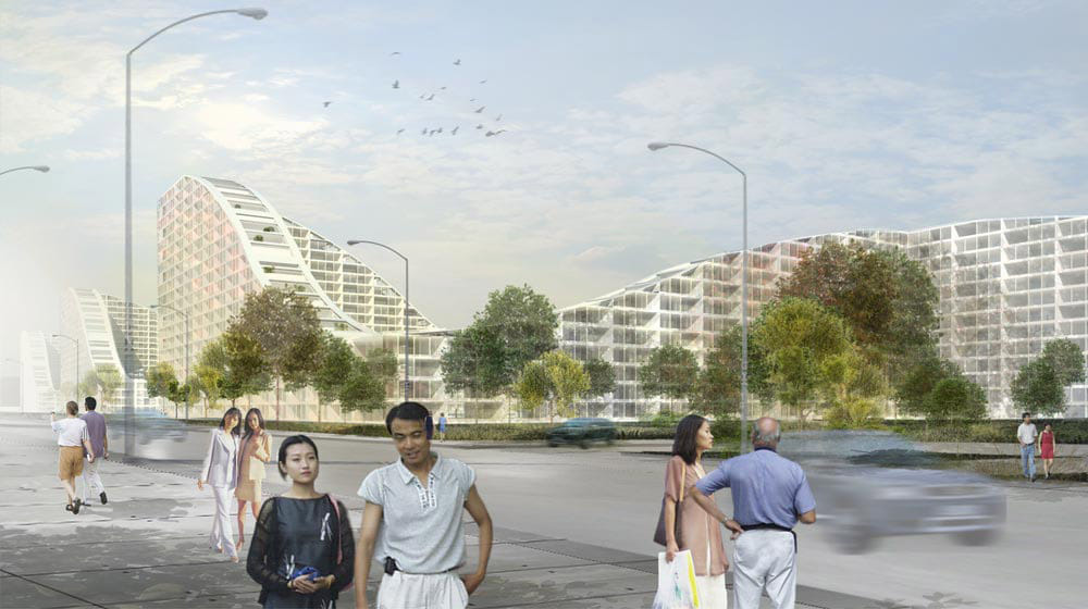 Dongjiang Harbor Master Plan Entry by HAO and Archiland Beijing