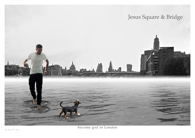 Honorable mention, 'JESUS SQUARE & BRIDGE' ANDRIUS DAUJOTAS & TAUTVILĖ DŽIUGYTĖ