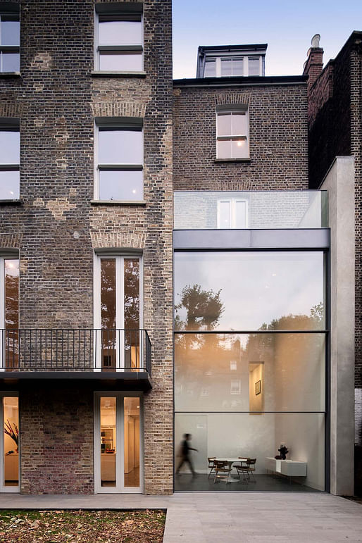 House on Bassett Road in London, UK by Paul+O Architects; Photo: Fernando Guerra