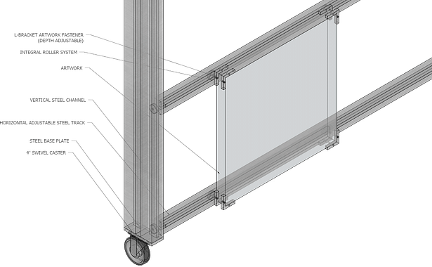Rolling Partition Wall Detail