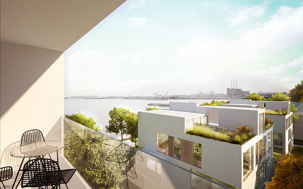 Strandpromenaden Urban Villas by schmidt hammer lassen architects