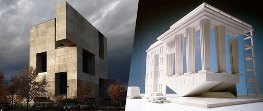 Enfants terribles from different generations: T, the New York Times Style Magazine, included architects Alejandro Aravena and Trix & Robert Haussmann on their "28 Creative Geniuses Who Defined Culture in 2016" list. (Image left: UC Innovation Center – Anacleto Angelini, 2014, Alejandro Aravena/ELEMENTAL, Photo: Nina Vidic; Image right: OpenFocusPocus, 1982, Trix and Robert Haussmann)