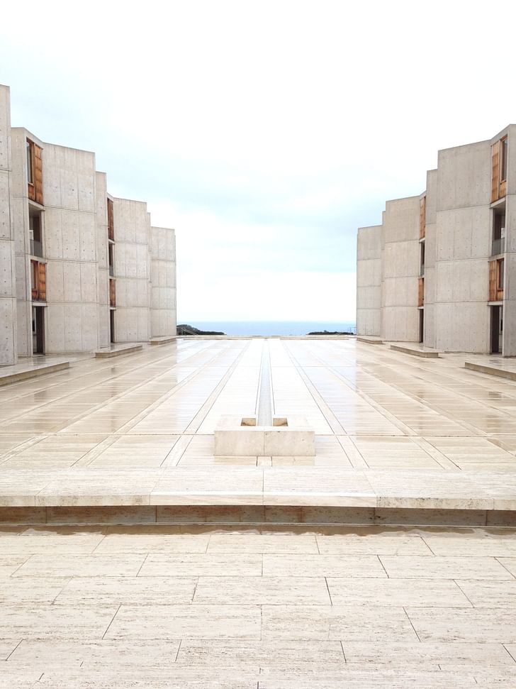 The Salk Institute, photo credit Amelia Taylor-Hochberg.