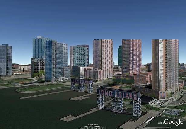 Gantry Park - Google Model by J. F. Bautista. LIC, NY