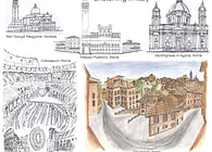 Sketching in Italy