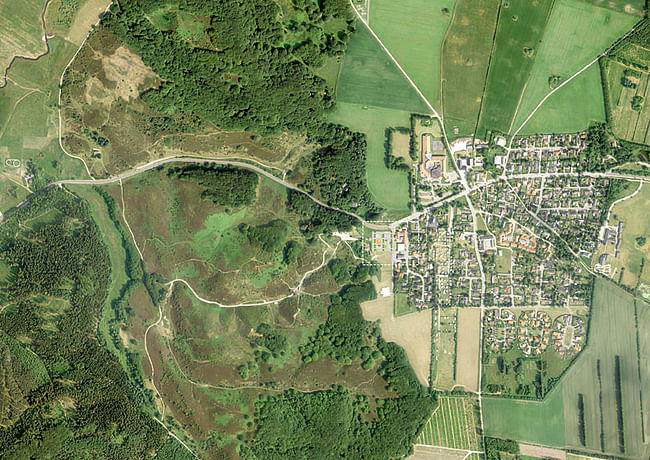 Aerial view of the area (Image: CEBRA)