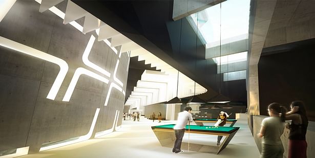 Sports Complex Project - Interiors