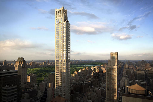 The 12,394-square-foot property will span the top three floors at 520 Park Ave., where sales will begin the first quarter of next year. (Bloomberg; Image: Zeckendorf Development LLC and Seventh Art)