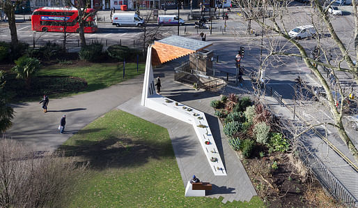 Bethnal Green Memorial, London by Arboreal Architecture​. Photo: Marcela Spadaro.