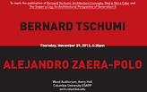Book: Bernard Tschumi and Alejandro Zaera-Polo in Conversation