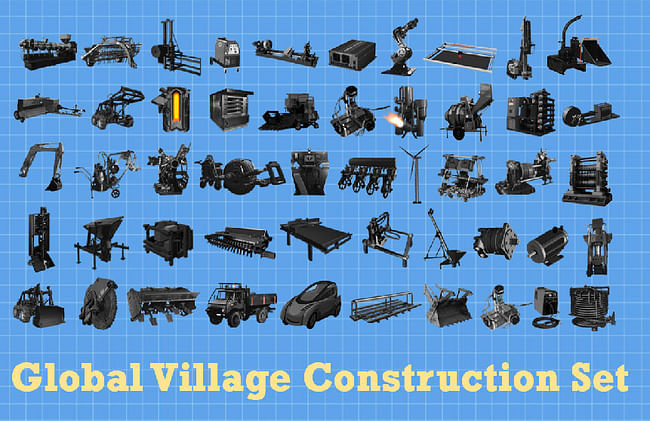 The global village construction set. Credit: OSE