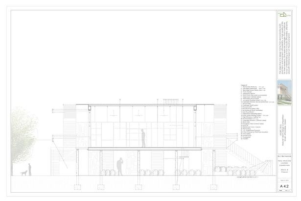 SSPLIT House Longitudinal Section