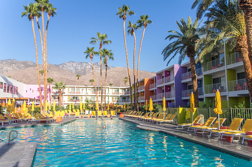 The Saguaro Hotel in Palm Springs, California, 2012. Photo: Mathieu Lebreton/Flickr.