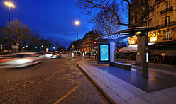 High Tech Bus Stop in Paris by Patrick Jouin