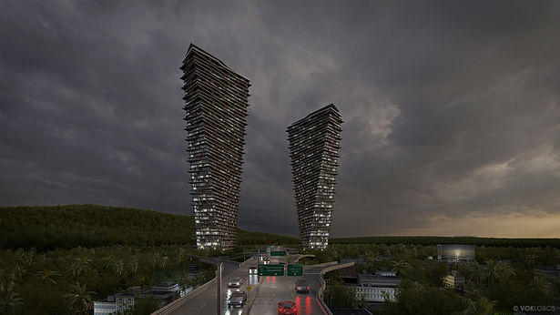 Visualization Voklobos Towers