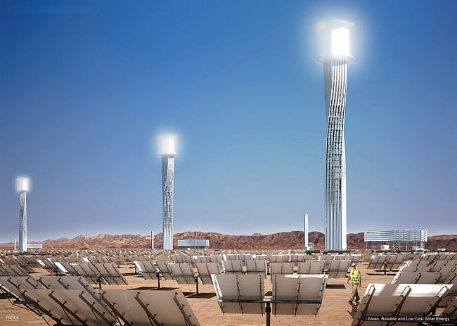 Solar Plant Tower, Concept B (Image: RAFAA)