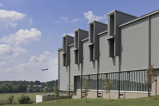 Jobie L. Martin Classroom Building designed by architecture firm Duvall Decker Architects, P.A photo by Mark Howell