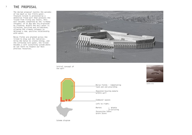 'Initial concept of the wall.' Credit: Rosa Prichard