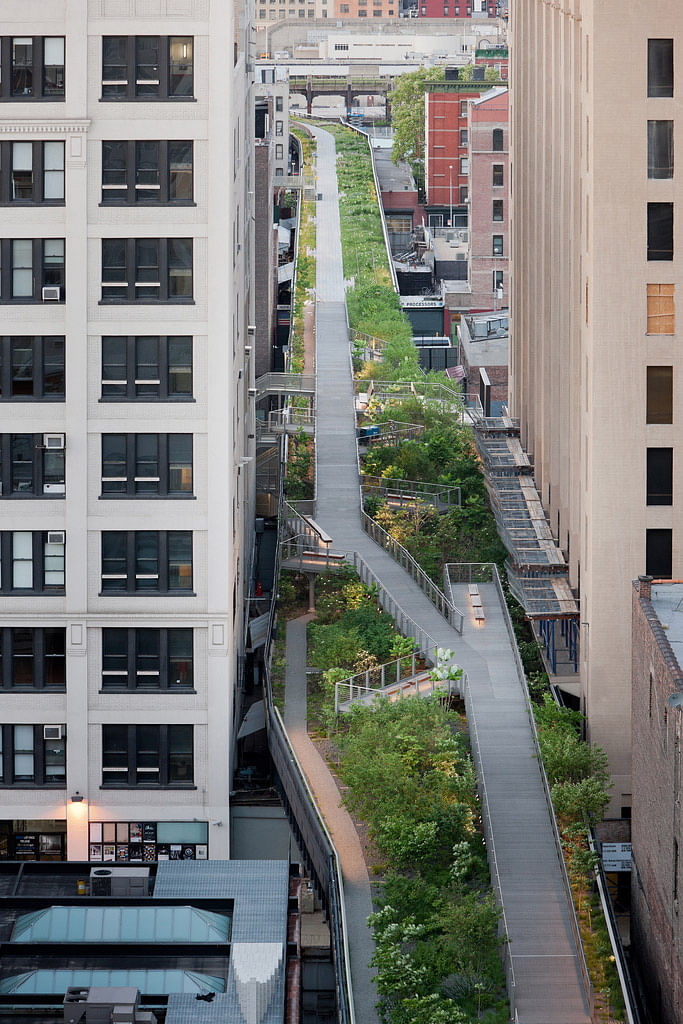 2011 Design Milestone: Section 2 of NYC's High Line Park by Field Operations and Diller Scofidio + Renfro. (Photograph by Iwan Baan)