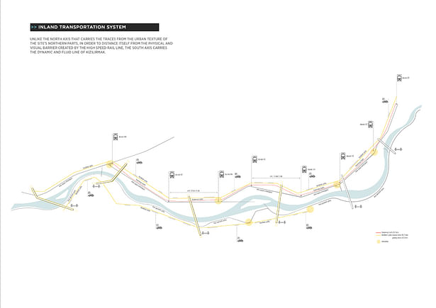 011 – SCHEMES | INLAND TRANSPORTATION SYSTEM - Image Courtesy of ONZ Architects & MDesign