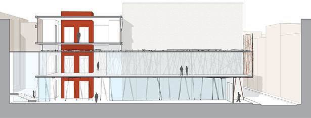 Longitudinal Perspective Section