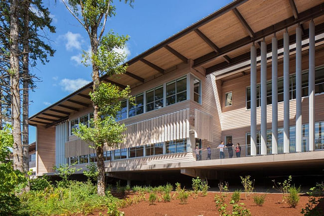  Sandy High School; Sandy, Oregon by Dull Olson Weekes – IBI Group Architects. Photo credit: Josh Partee