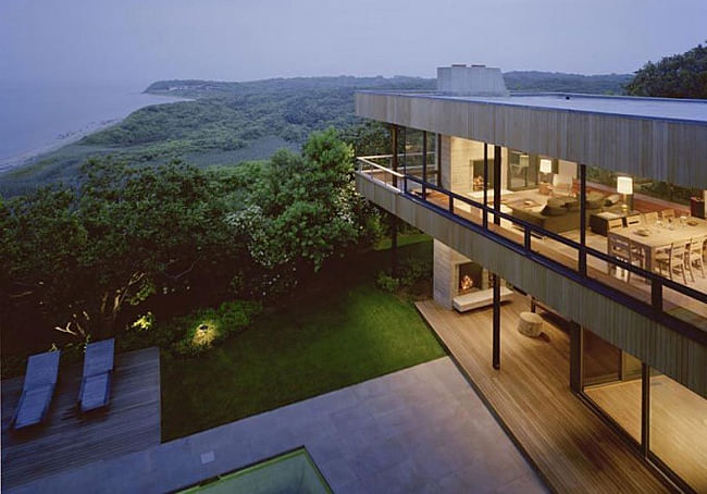 Beach House in Montauk, NY by Murdock Solon Architects; Photo: Michael Moran