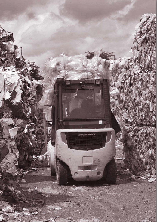 Recycling at Viridor Materials Recovery Facilty, Crayford, England, June 8, 2010. David Hoffman