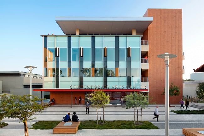 UC Irvine Contemporary Arts building, photo by Lawrence Anderson/ESTO, courtesy of Ehrlich Architects.