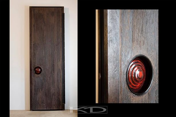 Furniture projects. Architectural Studio KD. Swing door