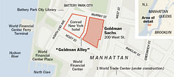 Goldman Sachs occupies Battery Park City?