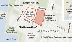 Goldman Sachs occupies Battery Park City?