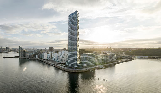 HOUSING CATEGORY - COMPLETED BUILDINGS: Lighthouse by 3XN (Aarhus, Denmark). Image: © Adam Mork