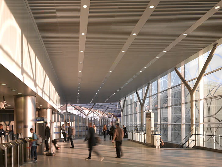 Paddington station after WestonWilliamson+Partners completed Paddington Integrated Project. Image © Nick Guttridge.