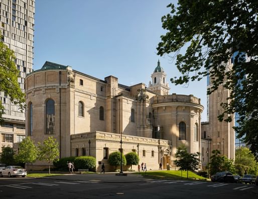 Saint James Cathedral Portico by Gerrick Office. Image credit: Kevin Scott