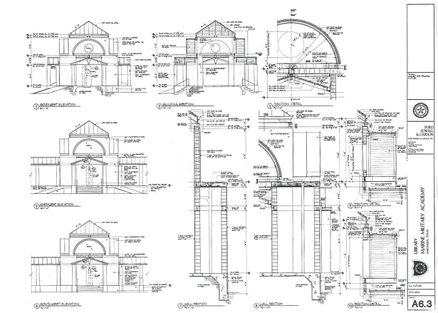 Construction documents of Bell Pavillion