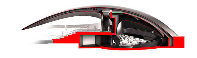 Cross section (Image: HENN)