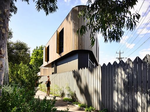 'Residential Design': Triangle House by Molecule Studio. Photo Credit: Derek Swalwell.