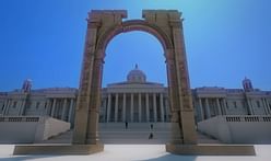 Replica of Palmyra Arch presented in New York