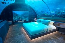 This underwater residence is currently being built in the Maldives 