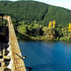 Ramal Talca-Constitución, in Talca Province, Chile. The line crosses the Maule River over the 1915 Banco de Arena Bridge, 2012. Photo: Jorge Molina Z